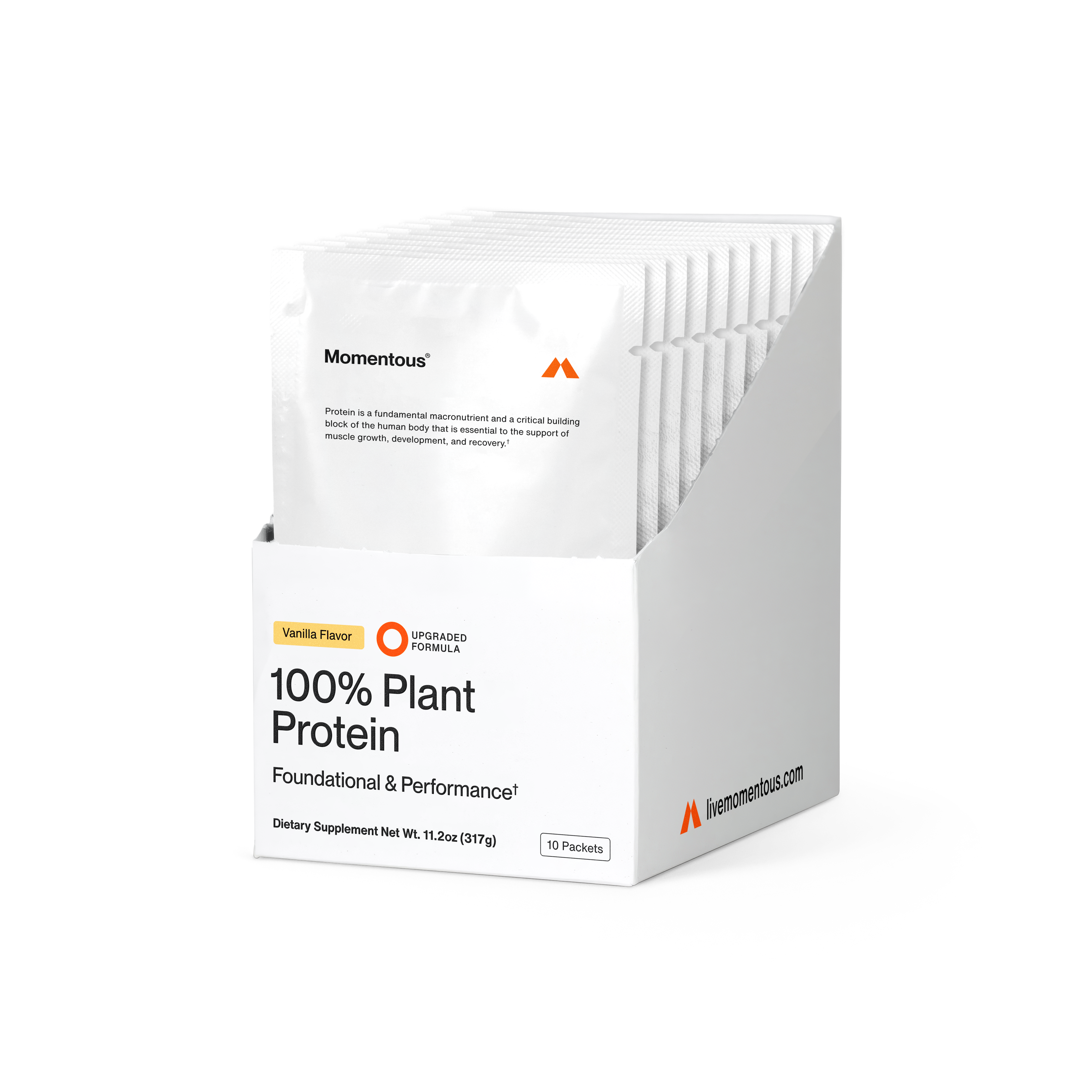100% Plant Protein 10-Travel Packs